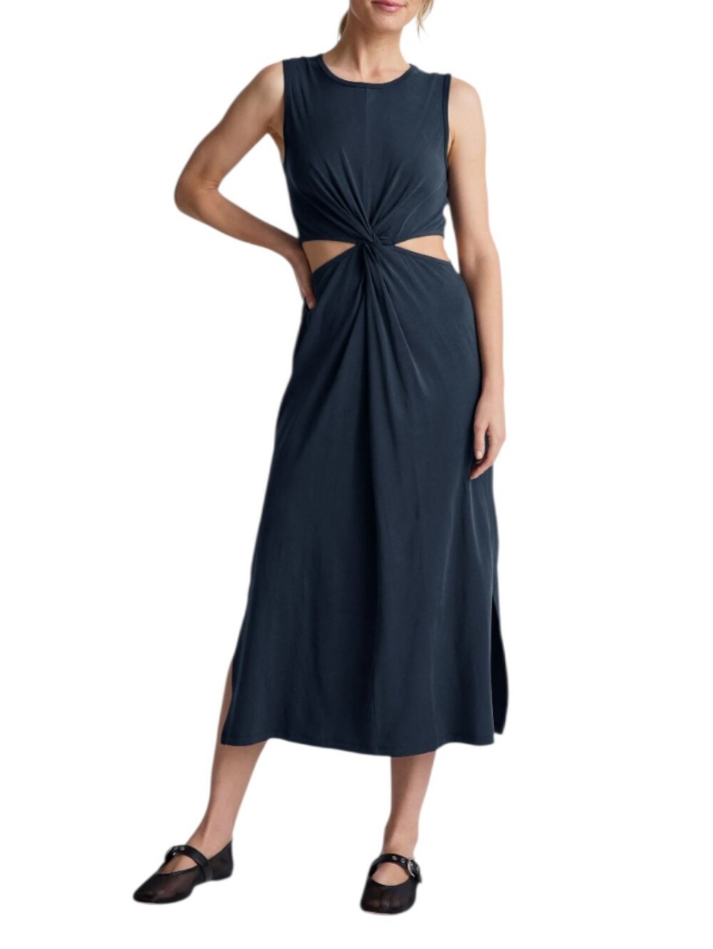 Beyond Yoga Around the World Front-Twist Dress, Core- Size S/P